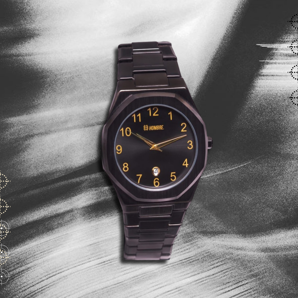 CLASSIC BLACK GOLD WATCH | HOMBRE