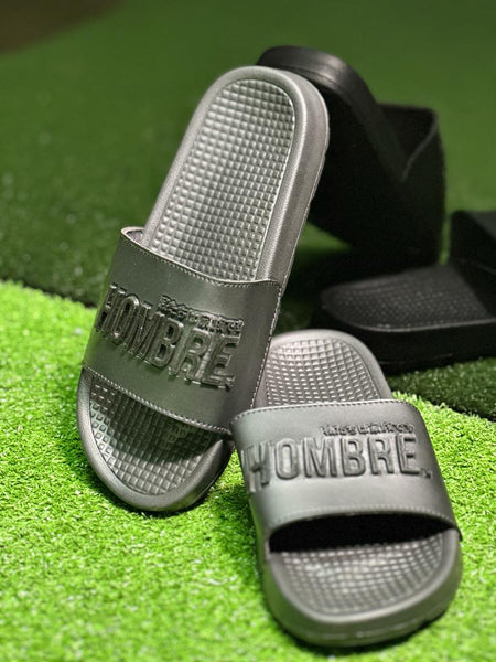 BLACK ON BLACK SLIDERS