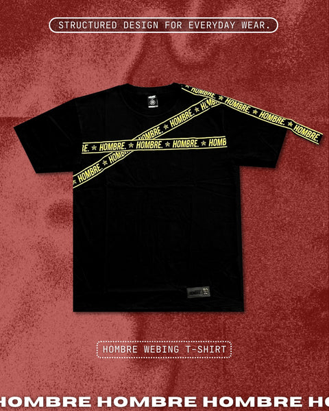 HOMBRE WEBBING T-SHIRT detail close-up, Hombre21