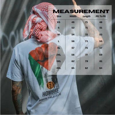 FREE PALESTINE X HOMBRE