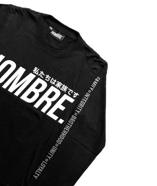 Grey emblem long sleeve styled outfit, Hombre21 Singapore