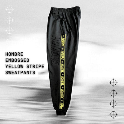 HOMBRE EMBOSSED SWEATPANTS