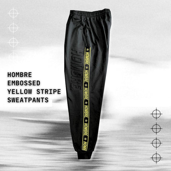 HOMBRE EMBOSSED SWEATPANTS
