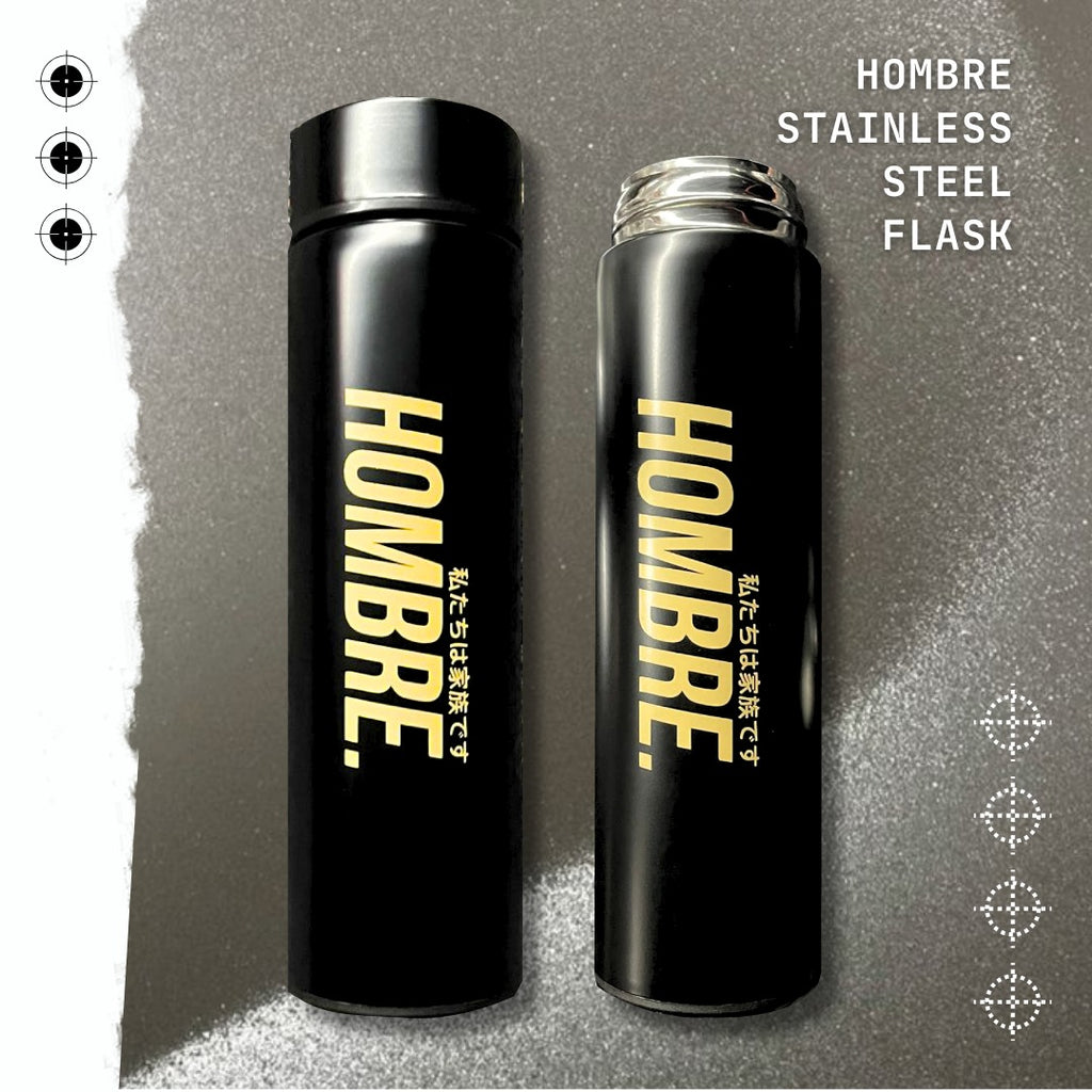 HOMBRE STAINLESS STEEL FLASK