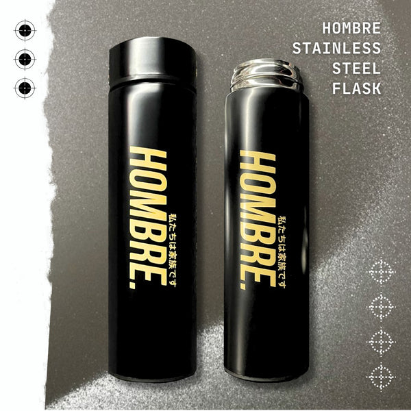 HOMBRE STAINLESS STEEL FLASK