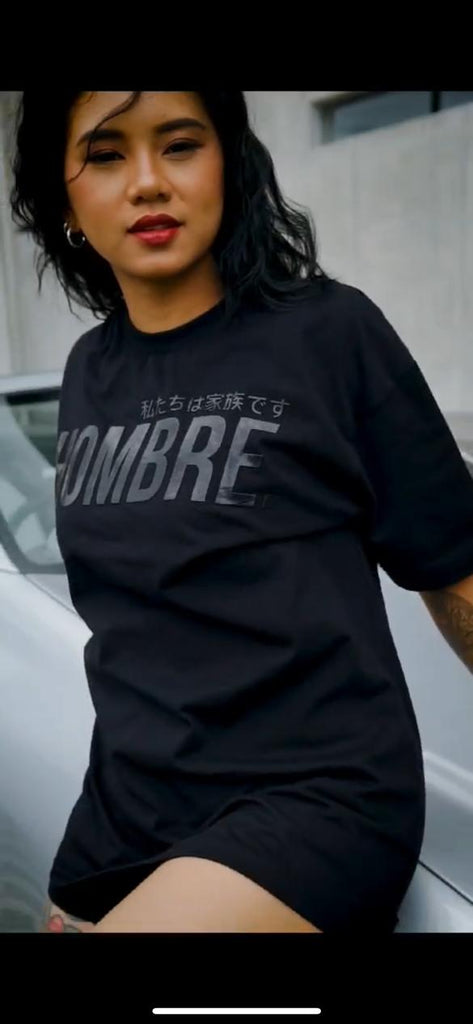 BLACK T-SHIRT | CLASSIC BLACK LOGO, WeAreHombre Singapore streetwear