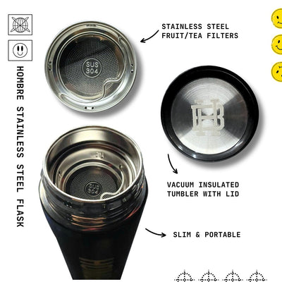 HOMBRE STAINLESS STEEL FLASK