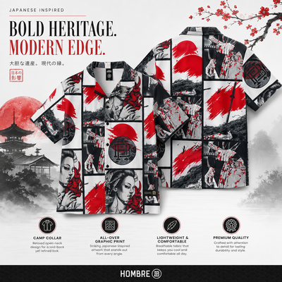 HOMBRE Shogun Graphic Shirt