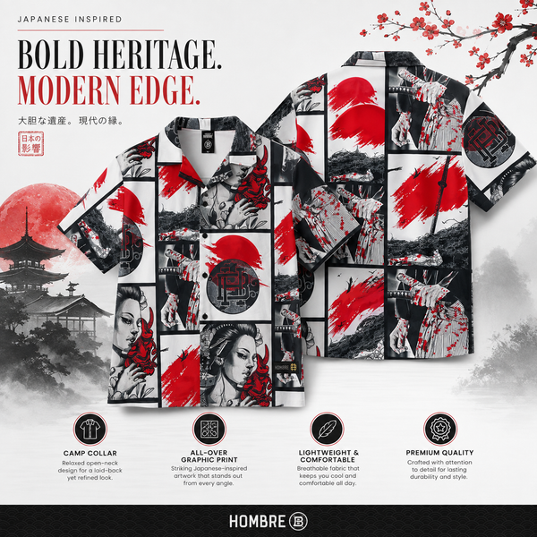HOMBRE Shogun Graphic Shirt