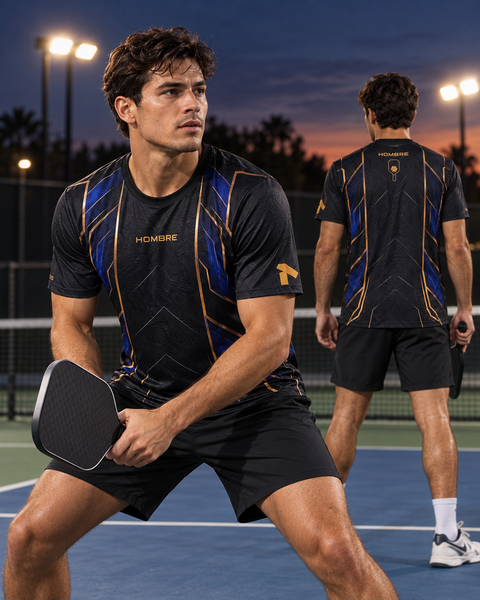 Hombre Court Strike Armour Pickleball Jersey