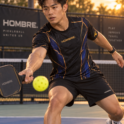 Hombre Court Strike Armour Pickleball Jersey