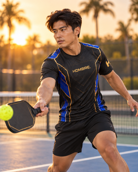 Hombre Court Strike Armour Pickleball Jersey