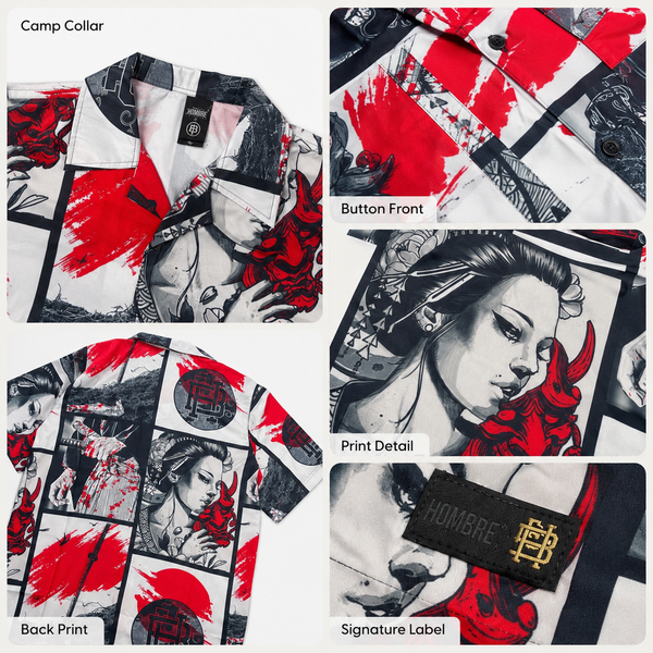 HOMBRE Shogun Graphic Shirt