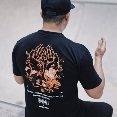 Hombre X AaronAziz - BERDOA UNTUK KEBAIKKAN(orange)