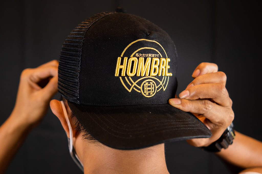 BLACK GOLD HOMBRE TRUCKER CAP