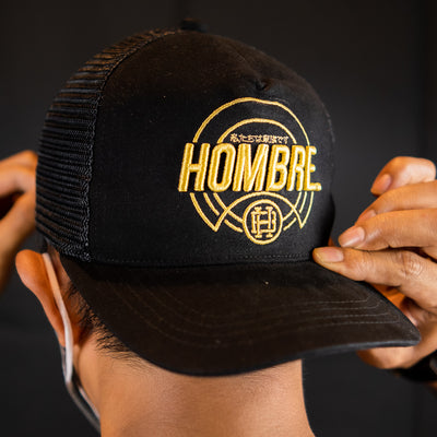 BLACK GOLD HOMBRE TRUCKER CAP