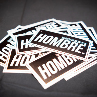 HOMBRE STICKERS