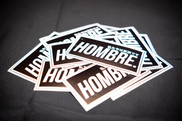 HOMBRE STICKERS