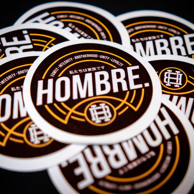 HOMBRE STICKERS