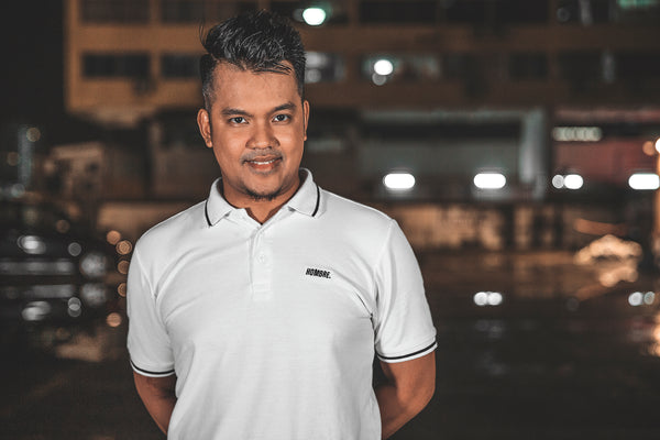 REBIRTH SERIES: CLASSIC WHITE POLO TEE