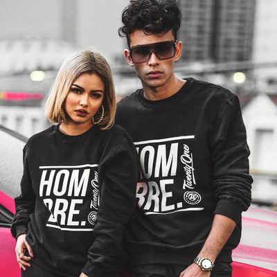 HOMBRE21 REBIRTH SERIES PULL OVER LONG SLEEVE SHIRT