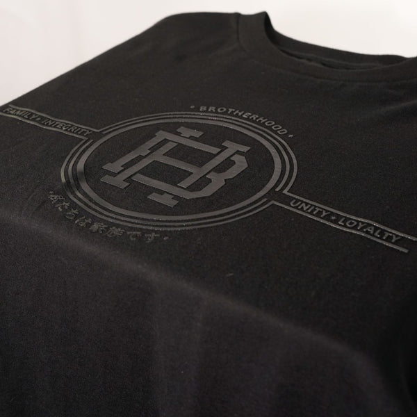BLACK T-SHIRT | LOGO