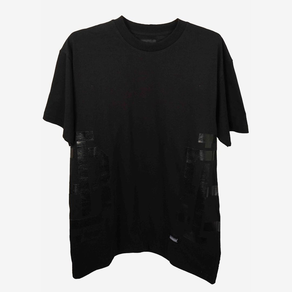BLACK T-SHIRT | SIDE LOGO