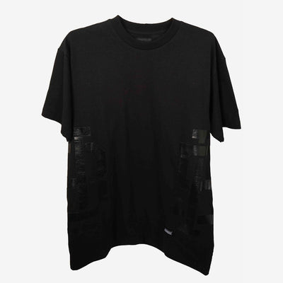 BLACK T-SHIRT | SIDE LOGO