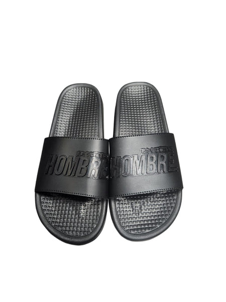BLACK ON BLACK SLIDERS
