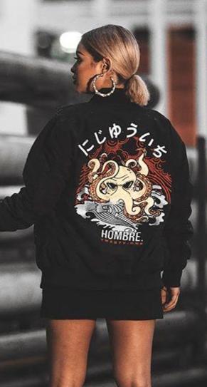 REBIRTH SERIES: HOMBRE BOMBER JACKET